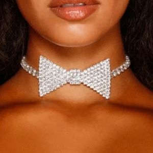 Bowtie choker/ PRICE IS FIRM.
